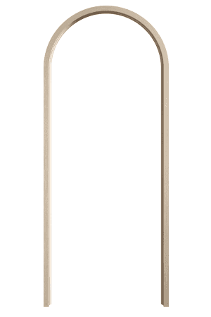 Blonde Oak Curved Door Lining