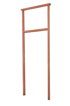 Hardwood External Door Frame Fanlight